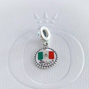 Pandora Mexico Flag Charm